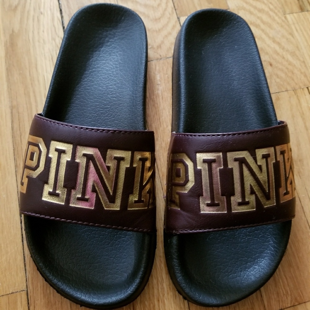 Pink Ruby Slides size M